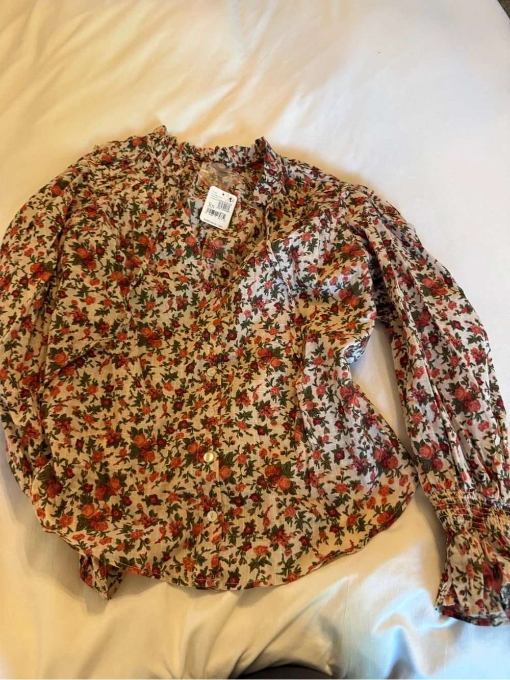 Free People Meant To Be Blouse